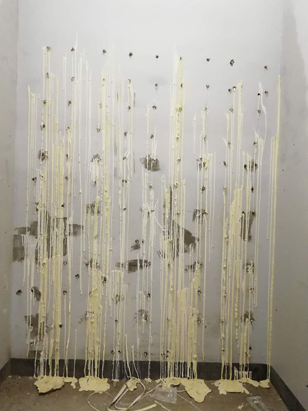 淮北金御華府地下室裂縫注漿、堵漏